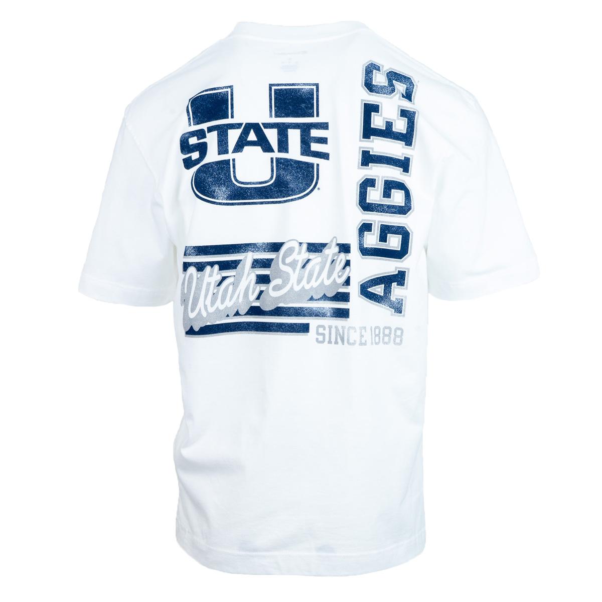Champion u-state tradition graphic white unisex t-shirt